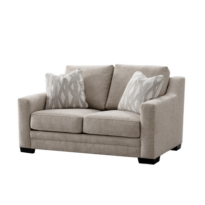 Clara Oatmeal Loveseat (165cm)