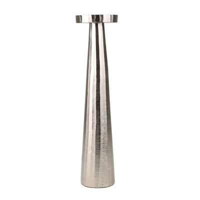 ALUMINUM 22 PILLAR HOLDER, SILVER