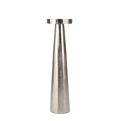 ALUMINUM 21 PILLAR HOLDER, SILVER