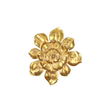 RESIN 23 WALL FLOWER, GOLD