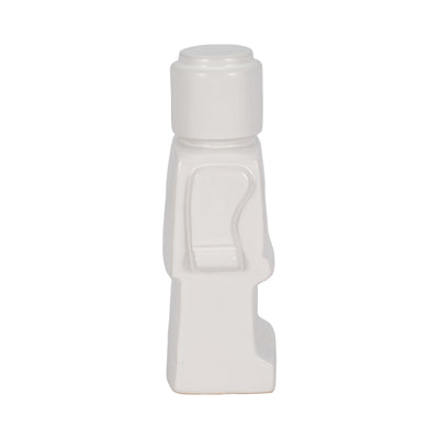 12 Lego Man Figure, White