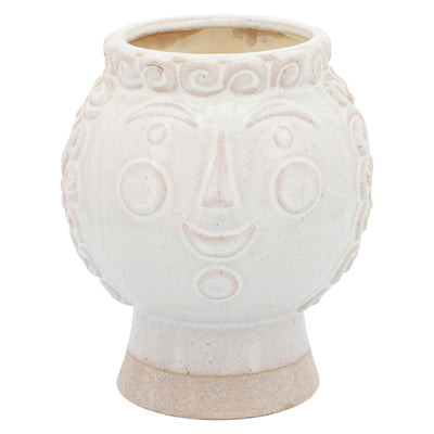 6 GRANDMA FACE PLANTER, IVORY