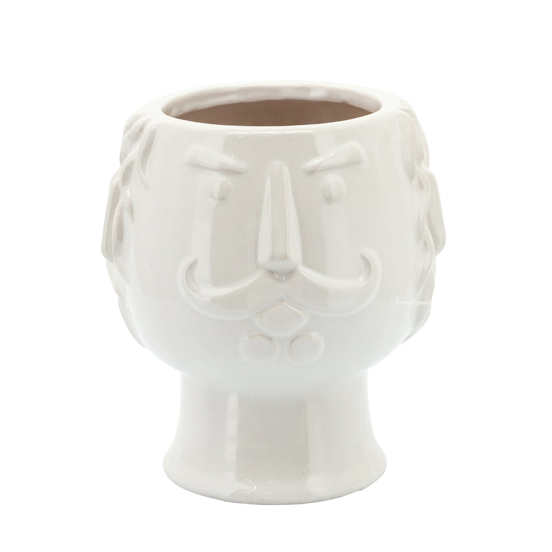 6 GRANDPA FACE PLANTER, WHITE