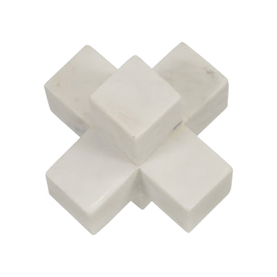 MARBLE 7 JACK DECO, WHITE