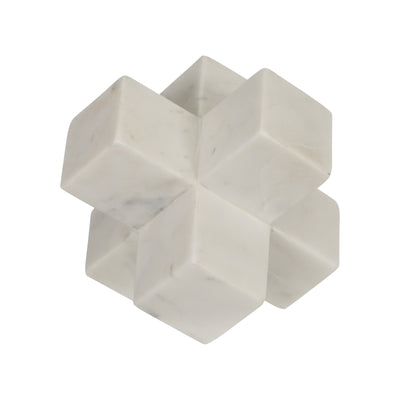 MARBLE 7 JACK DECO, WHITE