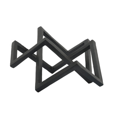 METAL 15 GEOMETRIC DECOR, BLACK