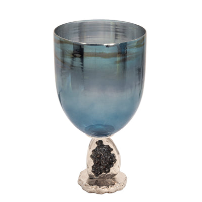 17 GLASS HURRICANE, BLUE