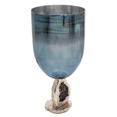 22 GLASS HURRICANE, BLUE