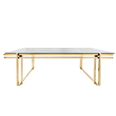 METAL 55 COFFEE TABLE, GOLD