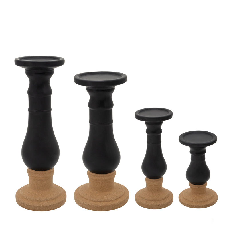 18 Candle Holder 2Tone, Black