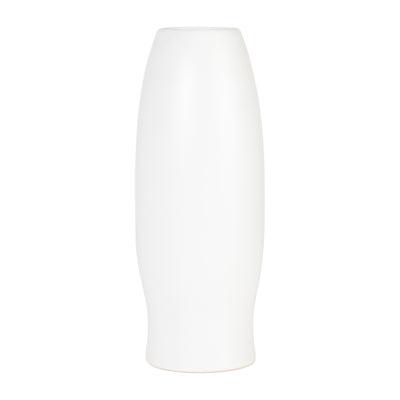 14H FACE VASE, WHITE