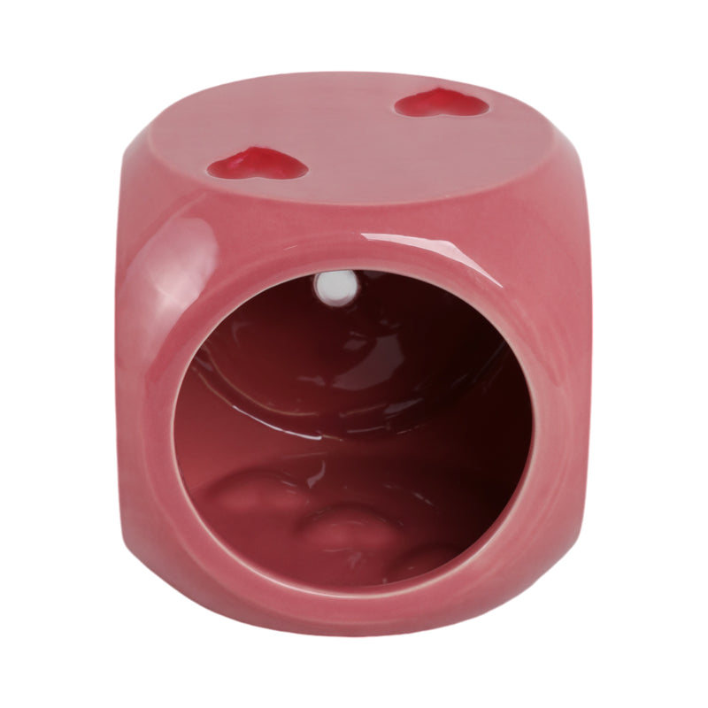 6 Dice Planter, Pink/red