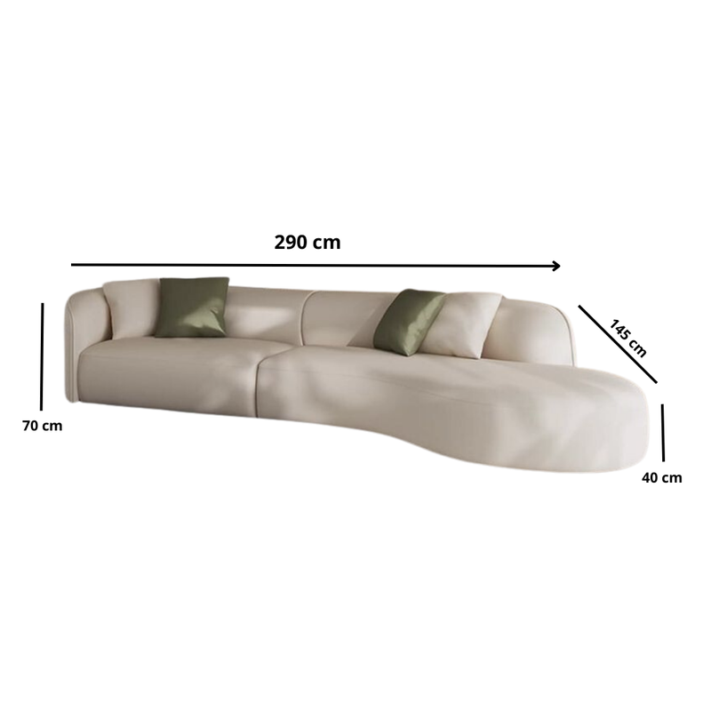 Azad- modern and attractive Sectional  sofa in beige