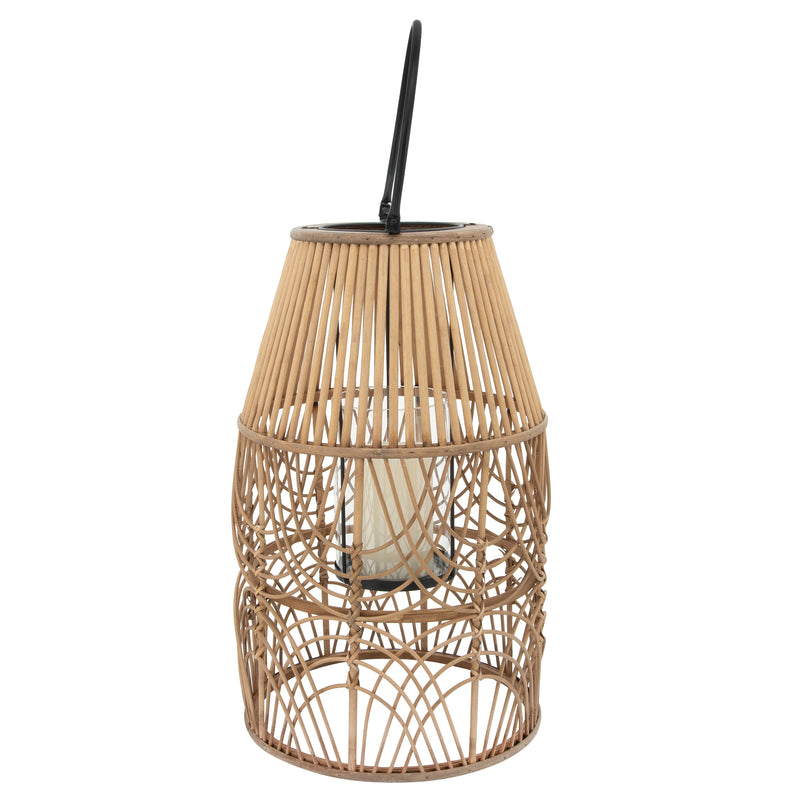 WICKER 21H LANTERN, NATURAL