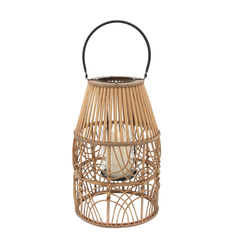 WICKER 17H LANTERN NATURAL