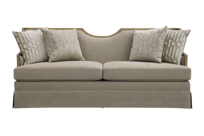 Harper Skirted Quartz Sofa