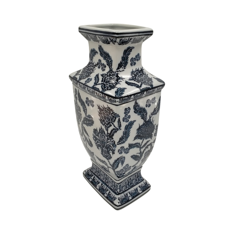 CER, 15 CHINOISERIE VASE, DARK NAVY