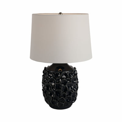 25 Coastal Discs Table Lamp, Navy Blue