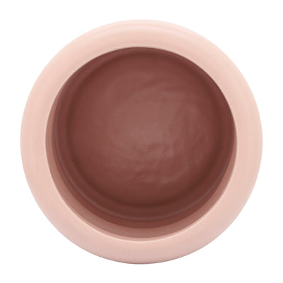 CER, 10 BIBENDUM PLANTER, DUSTY ROSE