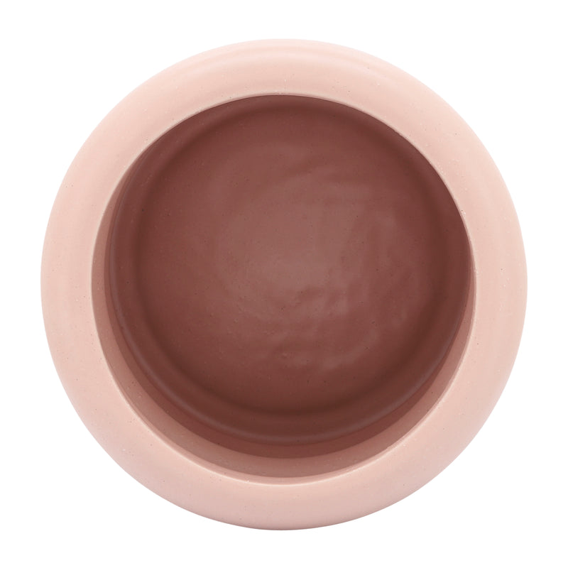 CER, 10 BIBENDUM PLANTER, DUSTY ROSE