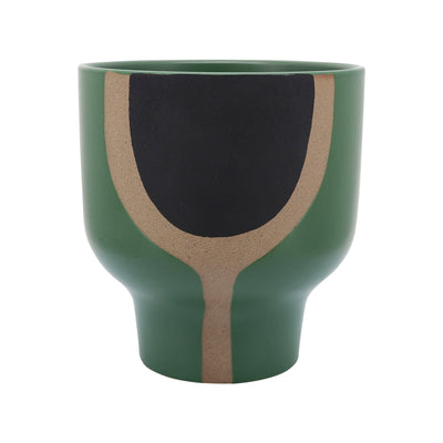 CER, 10 MUSHROOM PLANTER, OLIVE