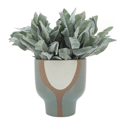 CER, 10 MUSHROOM PLANTER, MINT