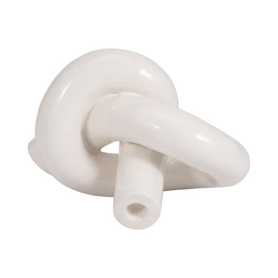 CER, 10 LOOPY CANDLE HOLDER, WHITE