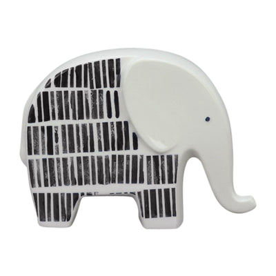 CER, 7L ELEPHANT TRUNK DOWN, BLACK/WHITE