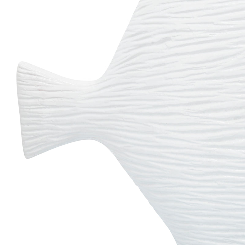 Cer, 20 Textured Fish, White