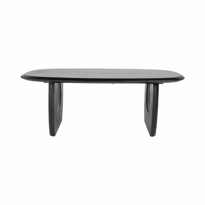 Wood, 51 Modern Mid-century Coffee Table, Blk, Kd