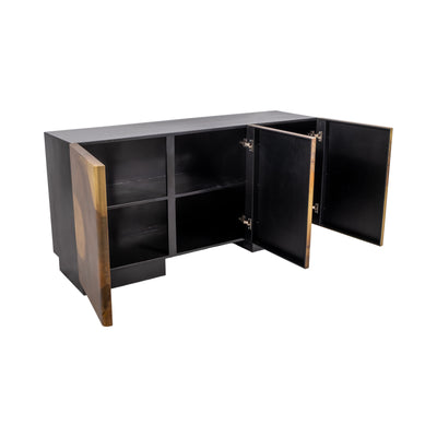 60 Lavish Mango Wood Sideboard, Brown