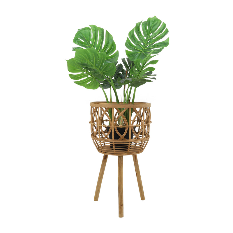 S/3 BAMBOO PLANTERS 11/13/15 NATURAL