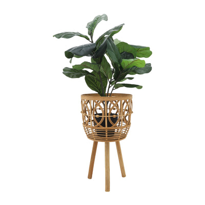 S/3 BAMBOO PLANTERS 11/13/15 NATURAL