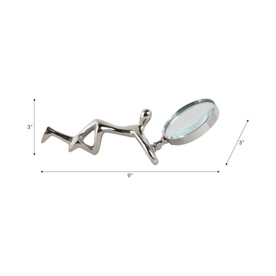 9 Adams Silver Magnifying Glass