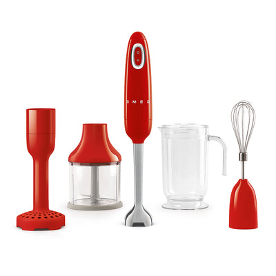 Smeg 50's Retro Style, Hand Blender & 4 Accessories