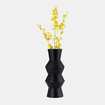 CER, 17H TOTEM VASE, BLACK