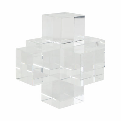 CRYSTAL GEOMETRIC OBJECT, CLEAR