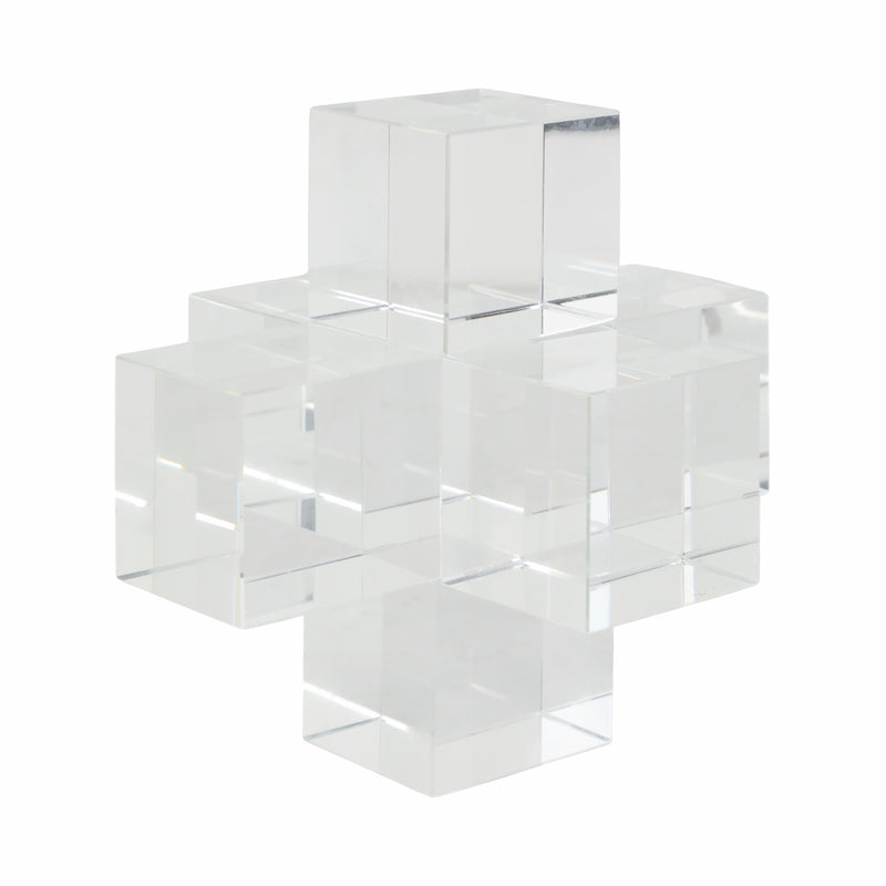 CRYSTAL GEOMETRIC OBJECT, CLEAR