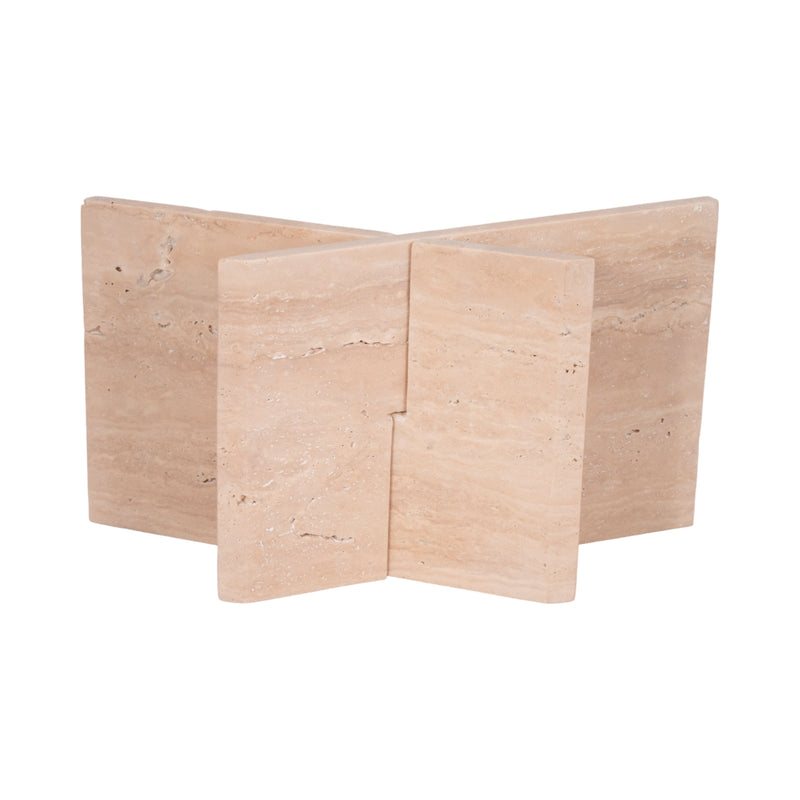 18 Travertine Bookstand, Tan