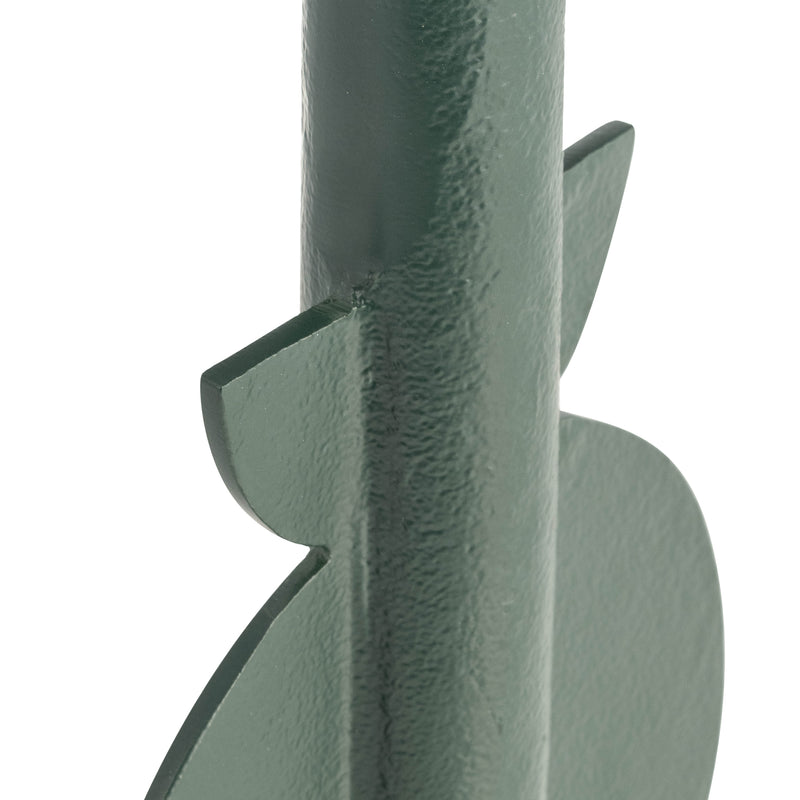 METAL, S/2 9 NOMAD TAPER CANDLEHOLDERS, DARK GREE