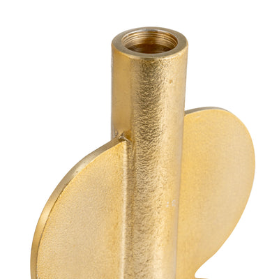 METAL, S/2 9 NOMAD TAPER CANDLEHOLDERS, GOLD