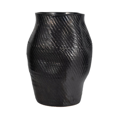 21 Sobaek Large Vase, Black