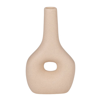 CER, 9 OPEN CUT-OUT NOMAD VASE, IVORY