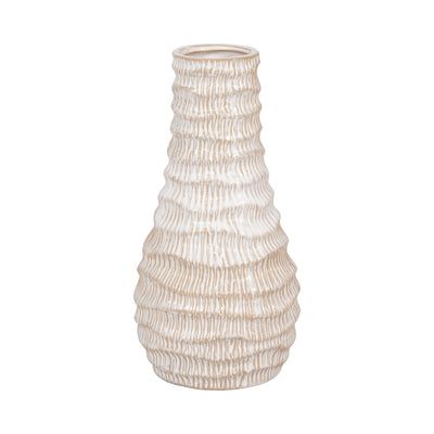 PORCELAIN, 9 COASTAL VASE, IVORY