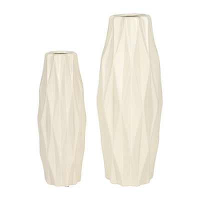 CER, 12 FLUTTER VASE, COTTON