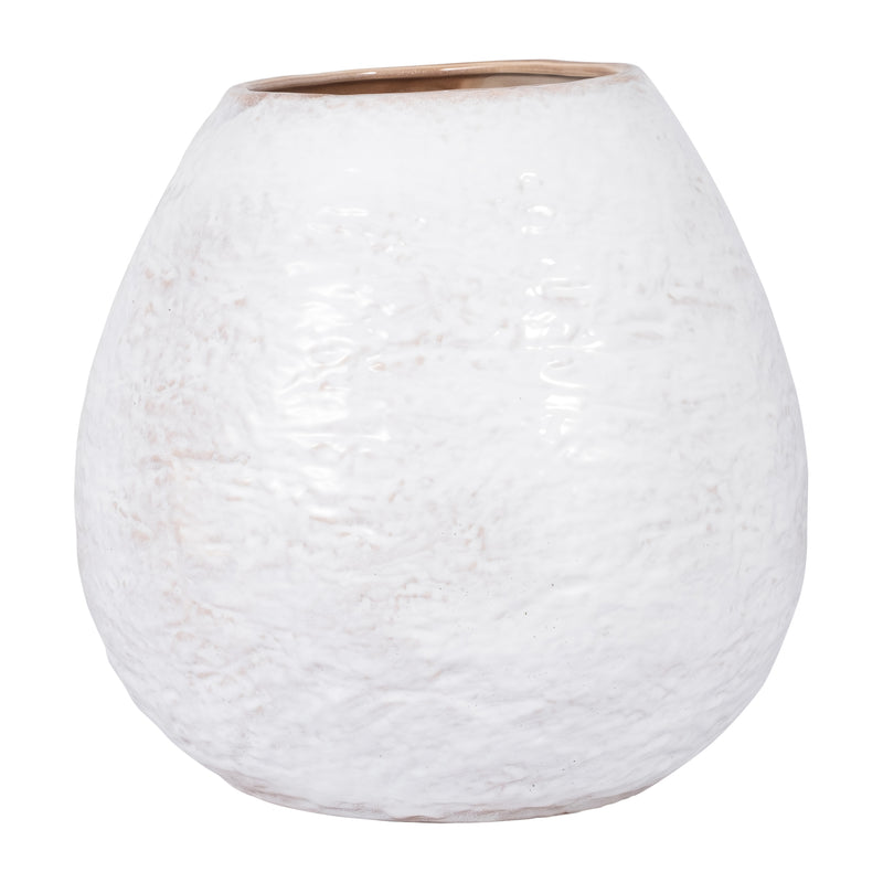 CER, 14 ROUND VASE, IVORY