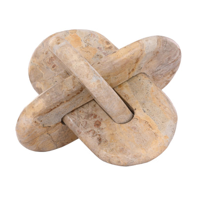 9x9 Rounded Marble Knot, Light Leopard