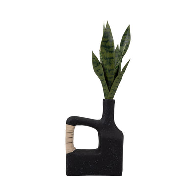 ECOMIX, 13 TRENDY VASE, BLACK