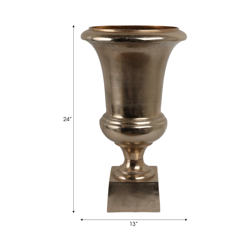 24 Kenosha Gold Aluminum Urn