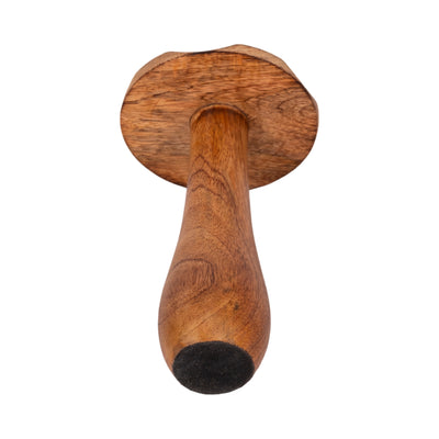 8 Wood Mushroom With White Dots, Brown